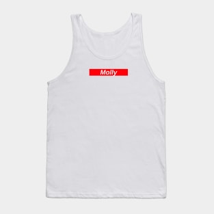 Molly // Red Box Logo Tank Top